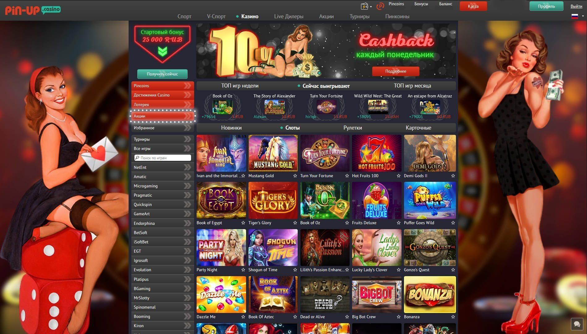 Пин Ап казино 🌎 Вход на сайт